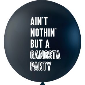 "Ain't Nothin' But A Gangsta Party" - Gold Chain Tassel Kit