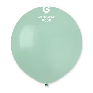 155051 Gemar Aquamarine 19" Round (25ct)
