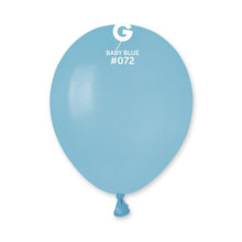 Load image into Gallery viewer, 057218 Gemar Macaron Baby Blue 5" Round (100ct)
