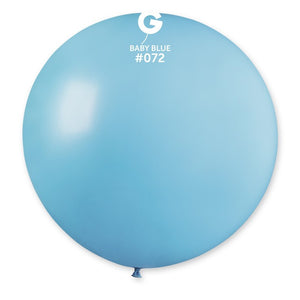 329919 Gemar Macaron Baby Blue 31" Round (1ct)