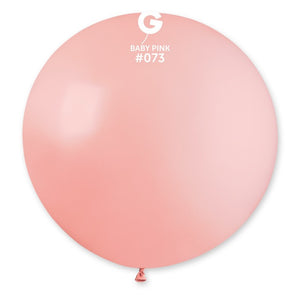 329926 Gemar Macaron Baby Pink 31" Round
