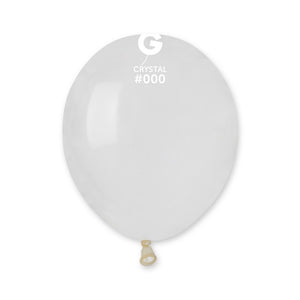 050011 Gemar Crystal Clear 5" Round (100ct)