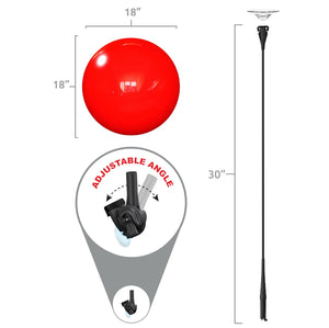 Reusable Balloon Adjustable Car Window Kit