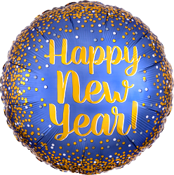 38326 Gold & Satin New Year
