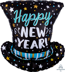 40113 Satin Infused Top Hat