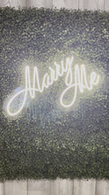 Load and play video in Gallery viewer, Marry Me Neon Sign Rental
