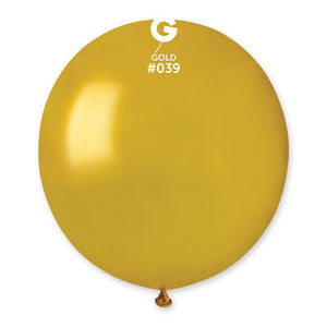 153958 Gemar Metallic Gold 19" Round