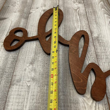Load image into Gallery viewer, Oh Baby Wood Sign Rental - Stained
