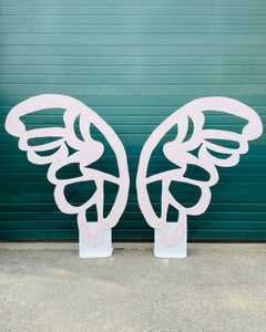 Wood Butterfly Wings Rental