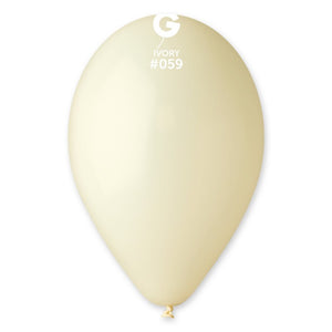 115901 Gemar Ivory 11-12" Round (50ct)