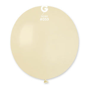 155952 Gemar Ivory 19" Round (25ct)