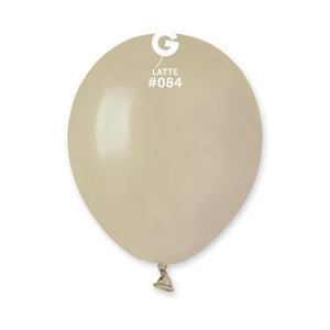 058413 Gemar Latte 5" Round (100ct)
