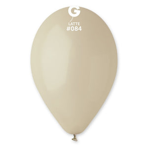 118407 Gemar Latte 11-12" Round (50ct)