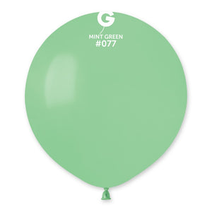 157758 Gemar Macaron Mint Green 19" Round