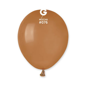 057614 Gemar Mocha 5" Round (100ct)