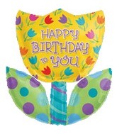 14241 Happy Birthday Flower