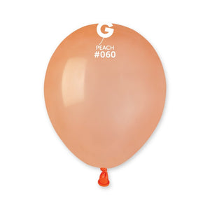 056013 Gemar Peach 5" Round (100ct)