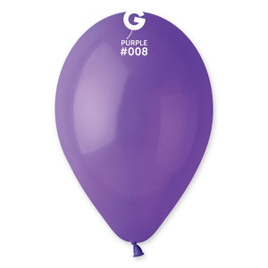 110807 Gemar Purple 11-12" Round (50ct)