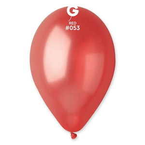 115307 Gemar Metallic Red 11-12" Round (50ct)