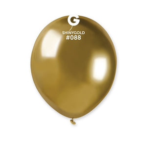 058802 Gemar Shiny Gold 5" Round