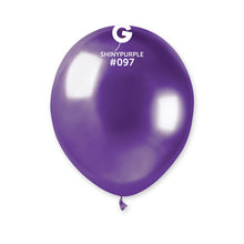 Load image into Gallery viewer, 059700 Gemar Shiny Purple 5" Round (50ct)
