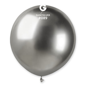 158953 Gemar Shiny Silver 19" Round