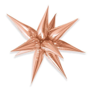 01257 Exploding Star Jumbo Rose Gold