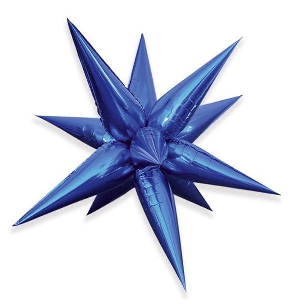 01112 Exploding Star Jumbo Blue