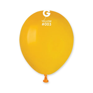 050318 Gemar #003 Yellow 5" Round